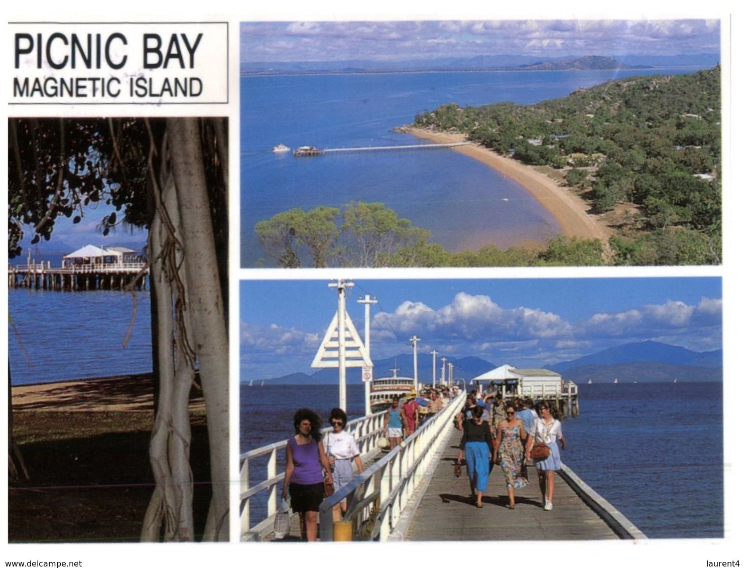 (200) Australia - (with Stamp Ast Back Of Card) - QLD - Picnic Bay - Great Barrier Reef