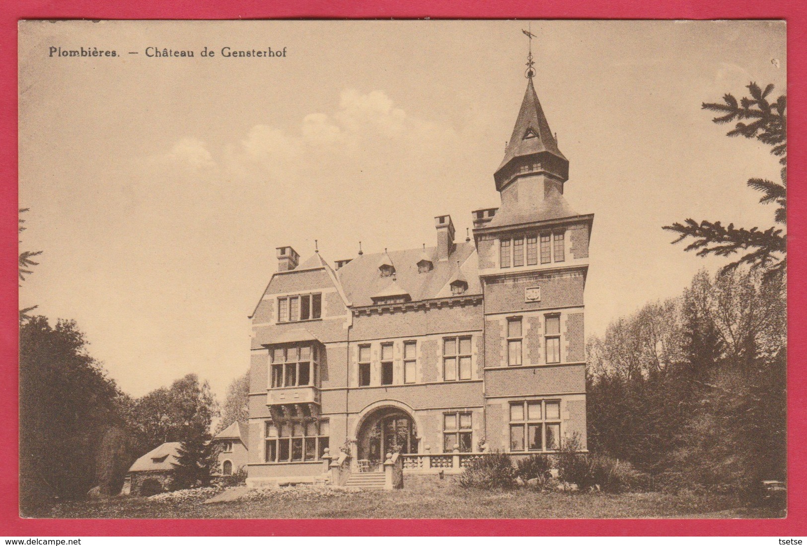 Plombières - Château De Gensterhof ( Voir Verso ) - Plombières