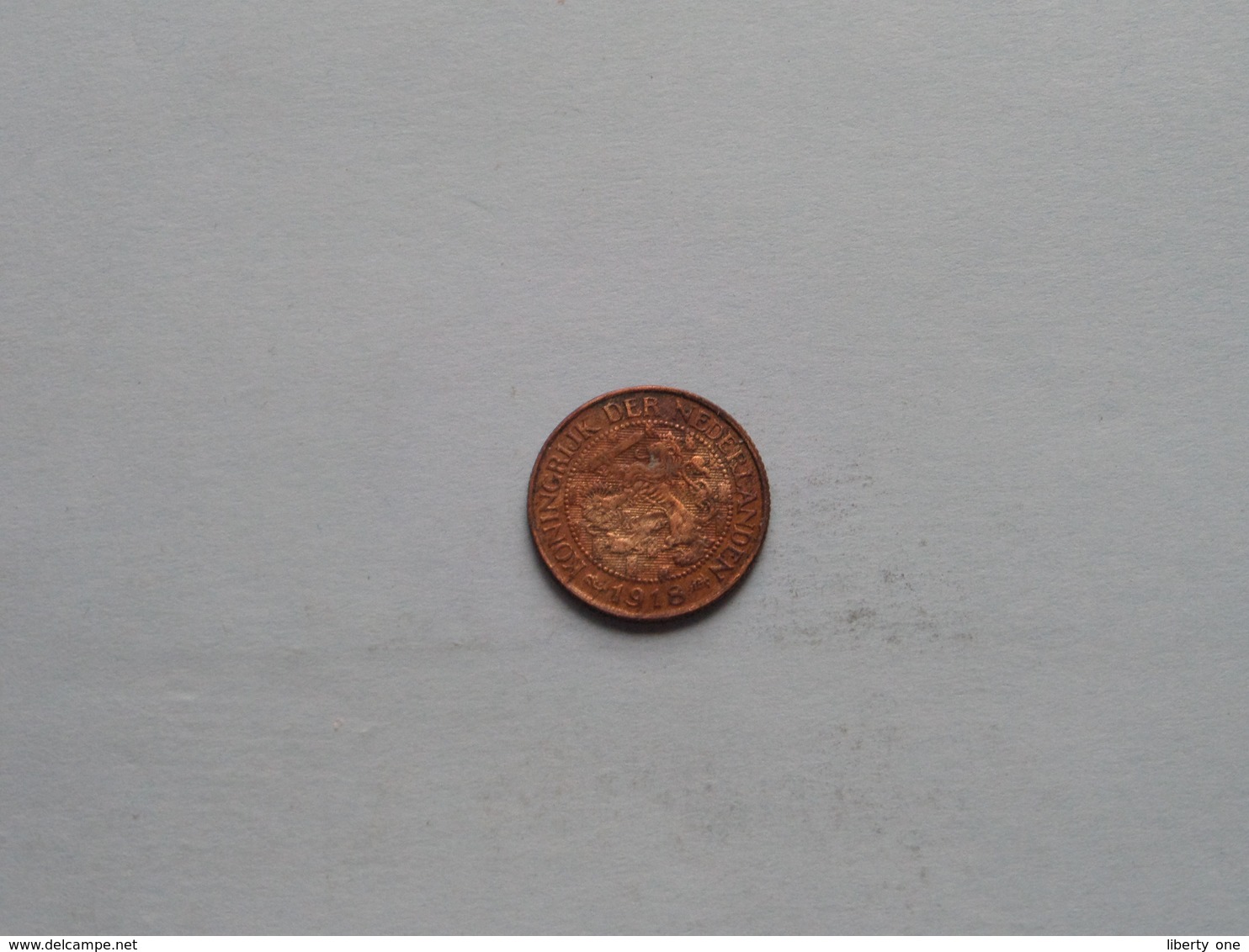 1918 - 1 Cent / KM 152 ( Uncleaned Coin - For Grade, Please See Photo ) ! - 1 Cent