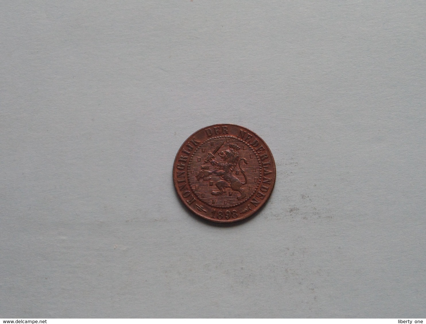1898 - 2 1/2 Cent / KM 108.2 ( KONINGRIJK ) ( Uncleaned Coin - For Grade, Please See Photo ) ! - 2.5 Cent