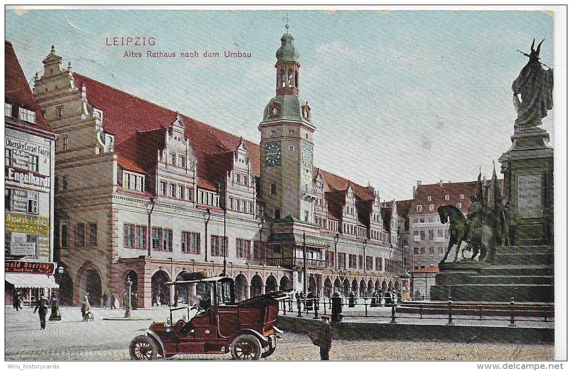 AK 0010  Leipzig - Altes Rathaus Nach Dem Umbau / Verlag Trenkler &amp; Co Um 1910-20 - Leipzig
