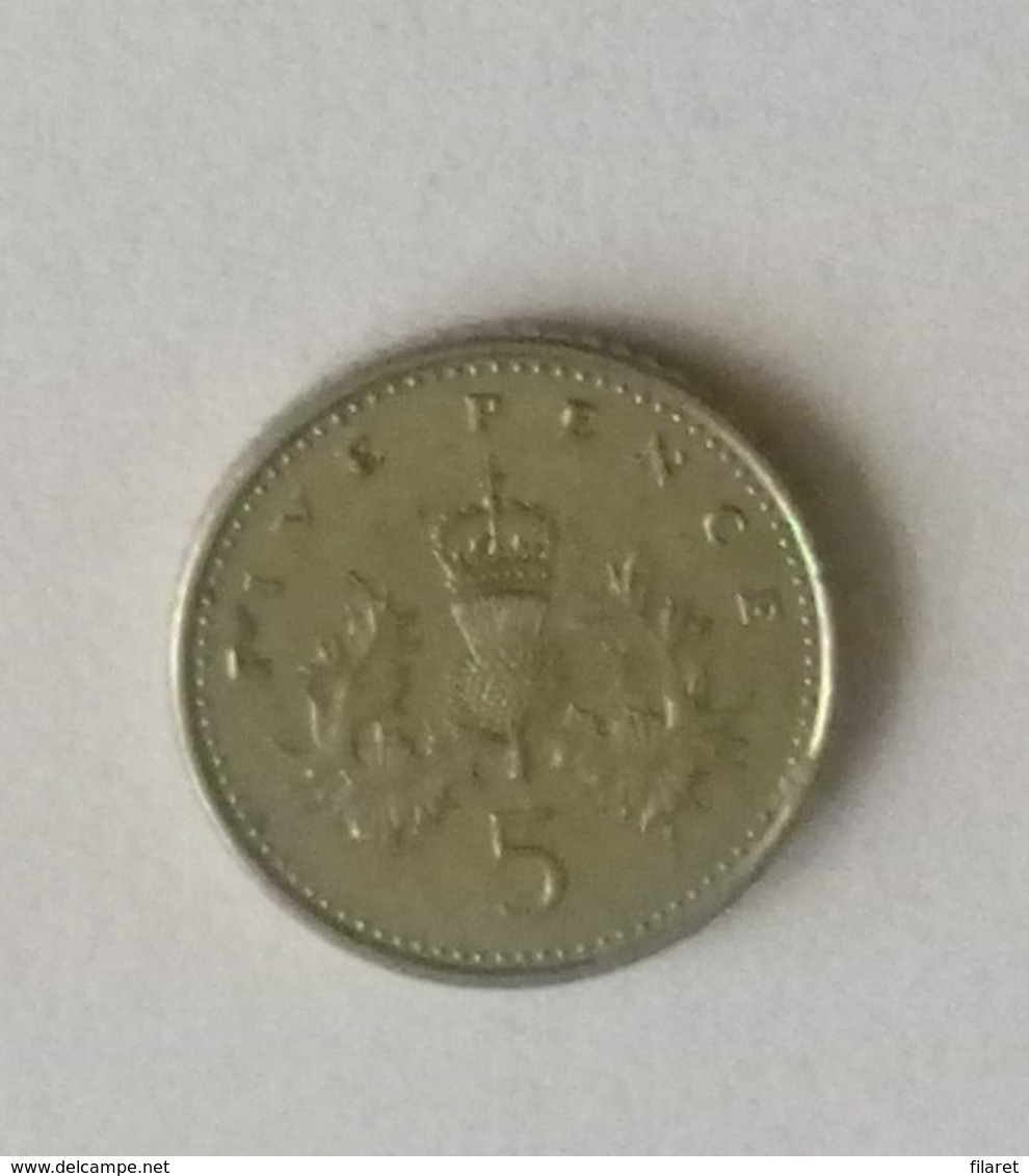 5 PENCE,1991 - Verzamelingen