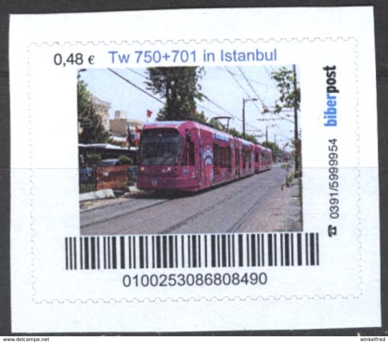 Biber Post Tw 750 In Istanbul (Tram) (48)  G490 - Privatpost