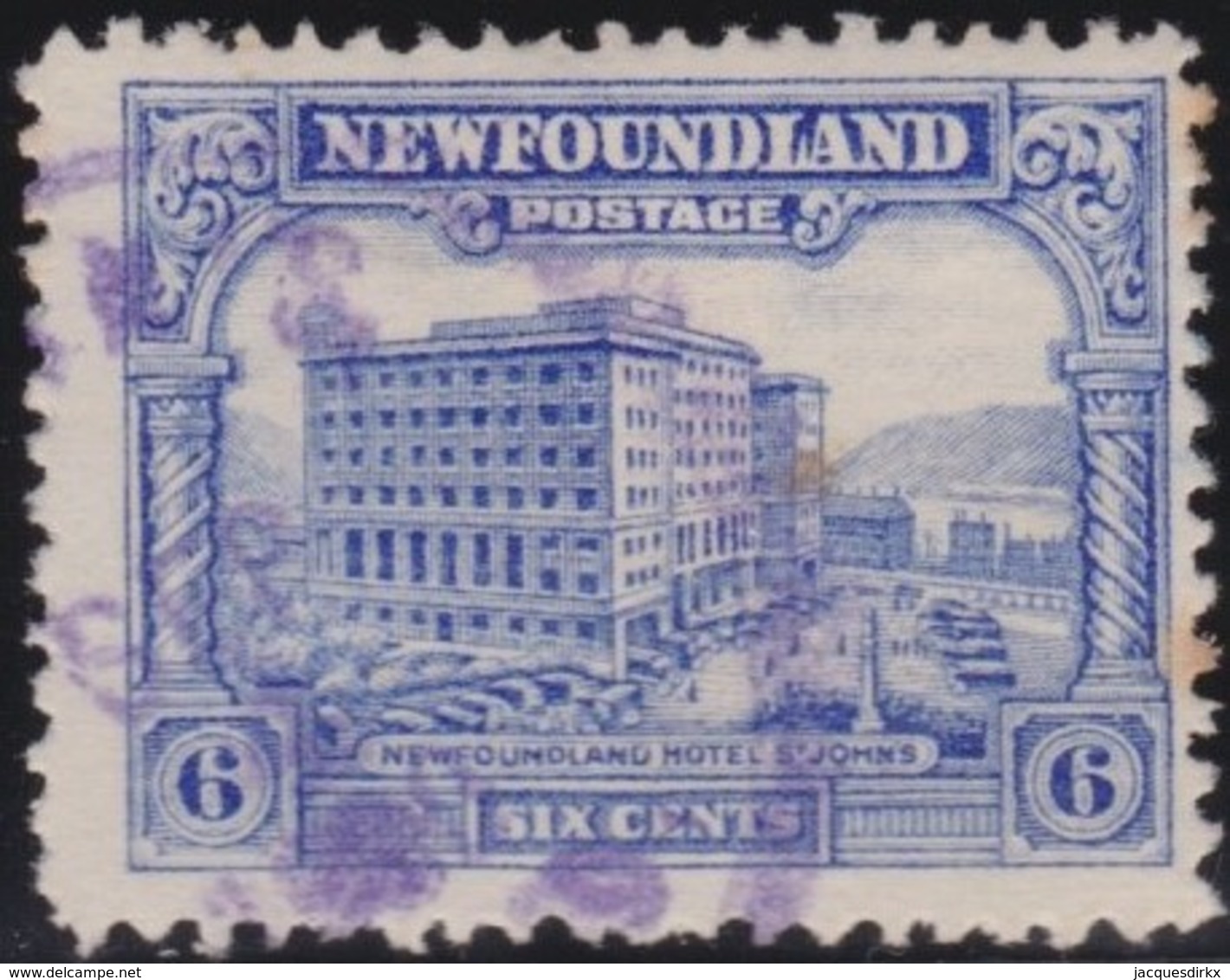 Newfoundland  .    SG   .      184       .       O      .  Gebruikt      .    /   .   Cancelled - 1908-1947