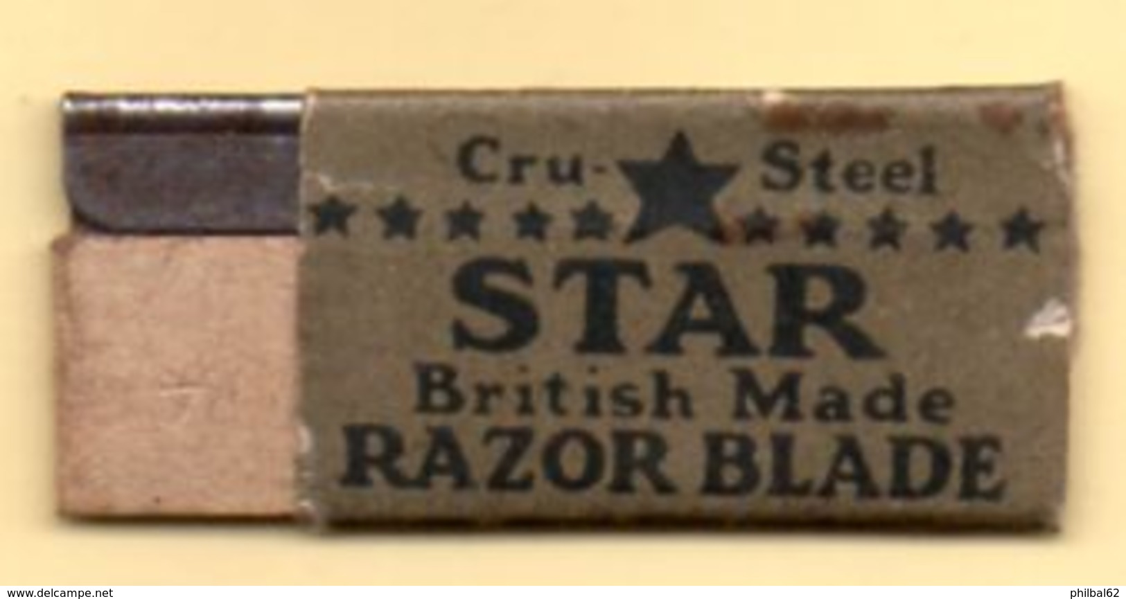 Rasage. Razor Blade. Lame De Rasoir. Lame Star, British Made. - Lames De Rasoir