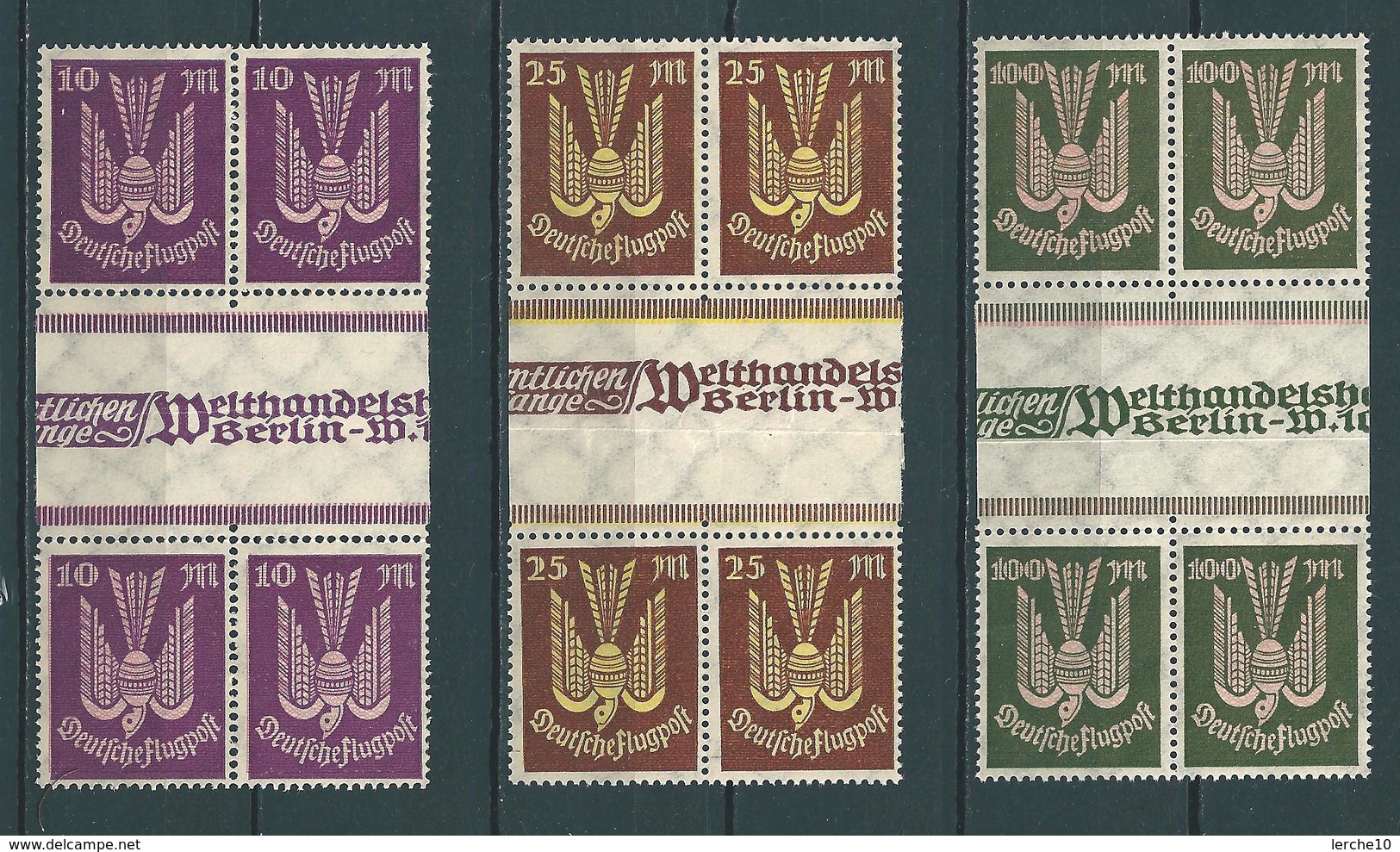 MiNr. 235-237 ZS ** - Ungebraucht