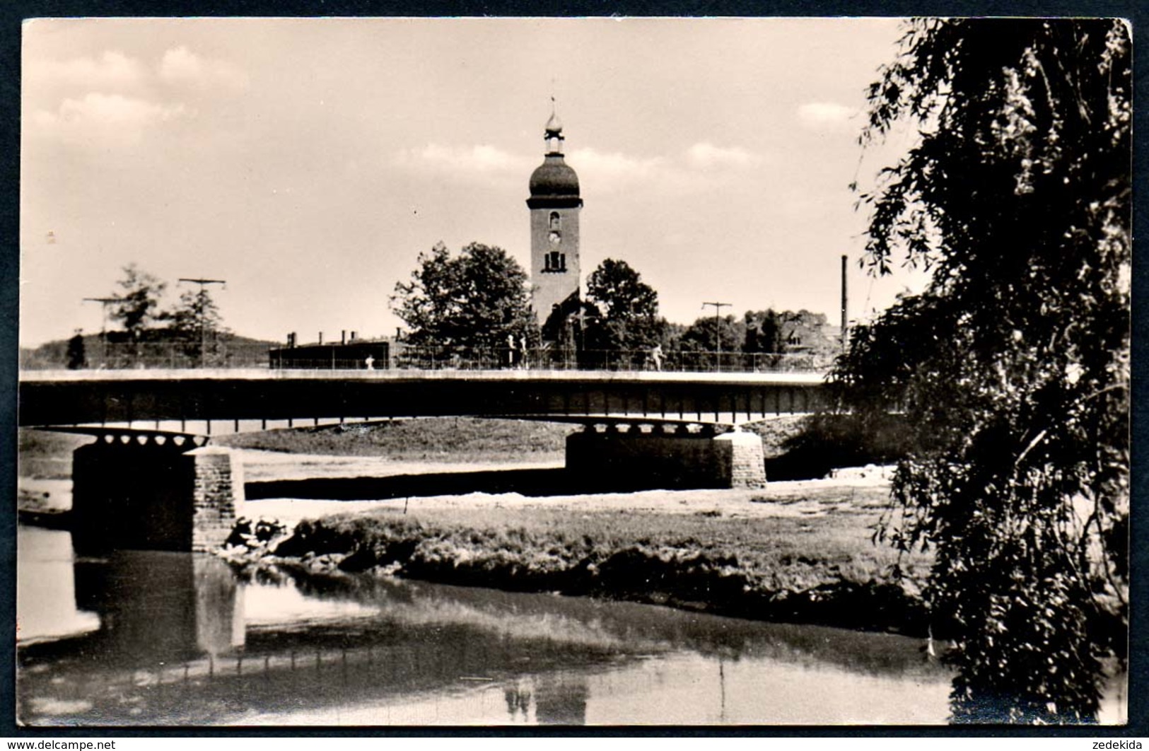 B5986 - Waldenburg - Brücke - Kallmer - Waldenburg (Sachsen)