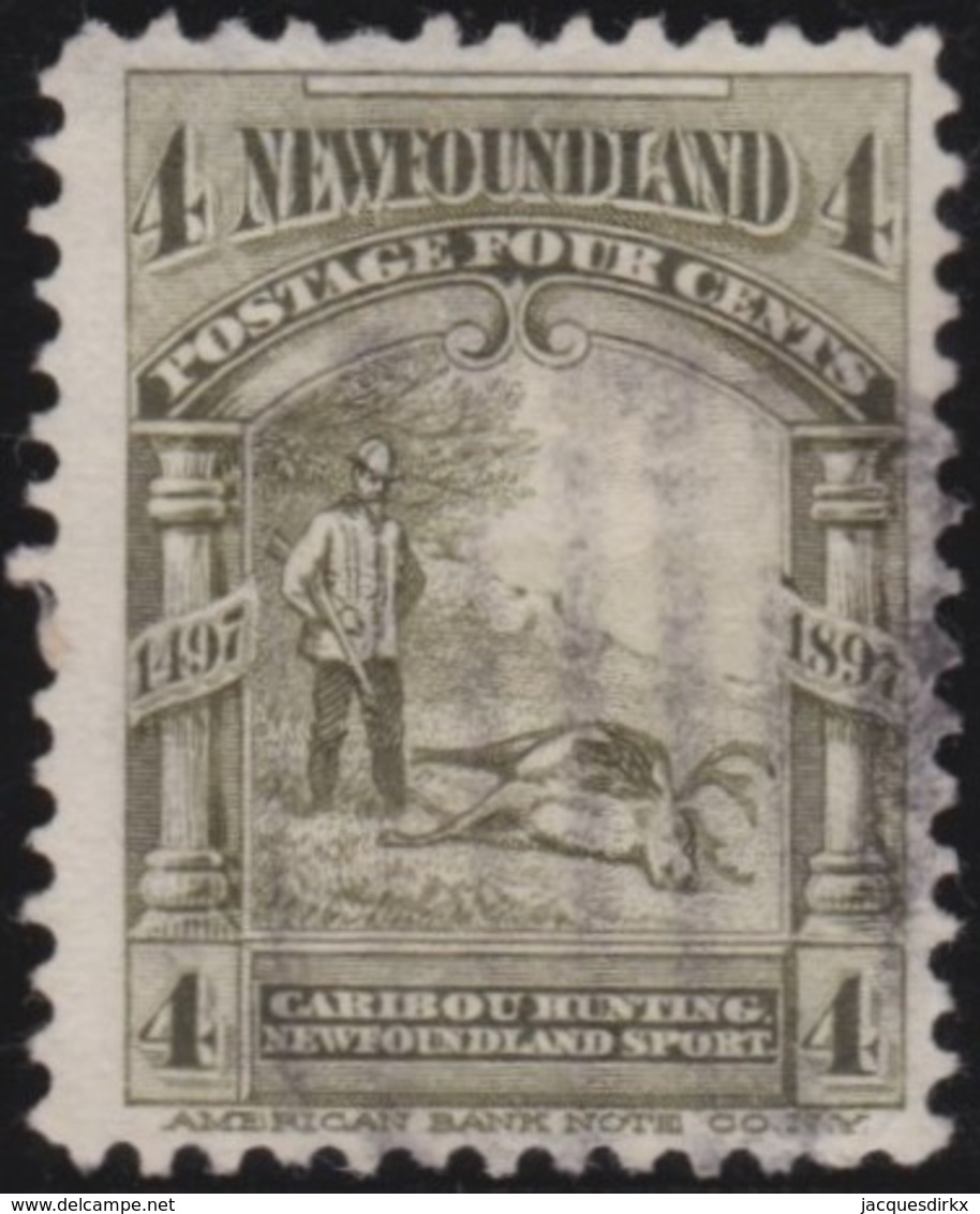 Newfoundland  .    SG   .     69       .       O      .  Gebruikt      .    /   .   Cancelled - 1865-1902