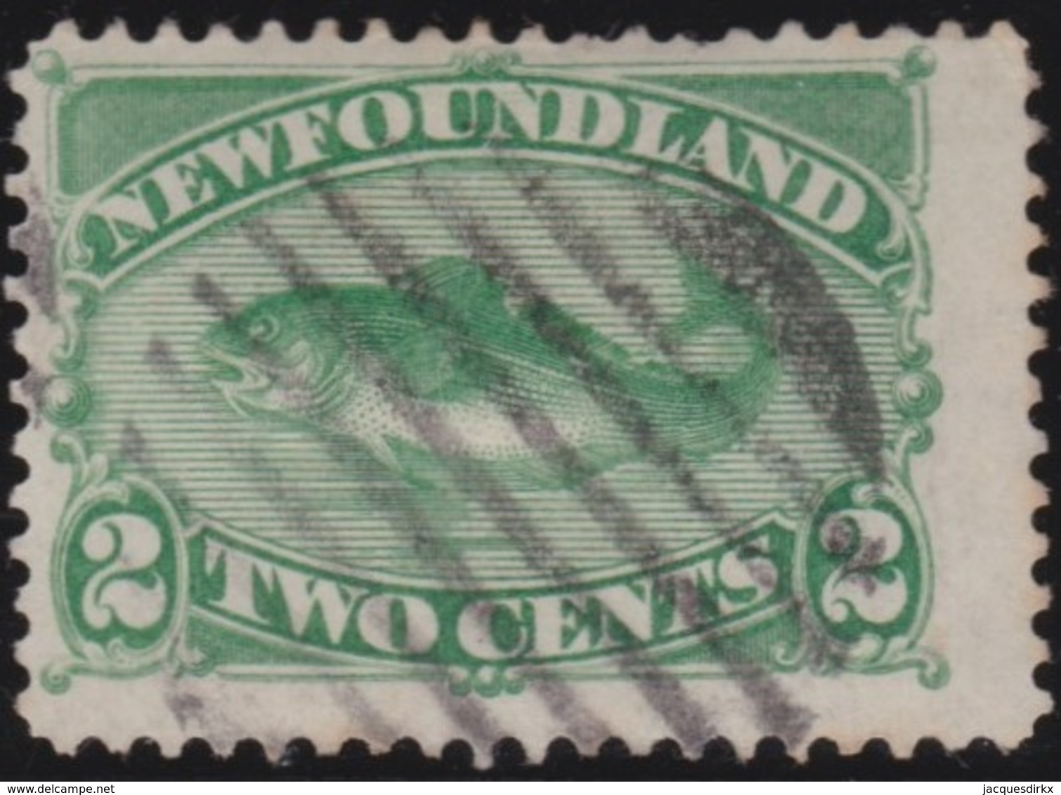 Newfoundland  .    SG   .     46      .       O      .  Gebruikt      .    /   .   Cancelled - 1865-1902