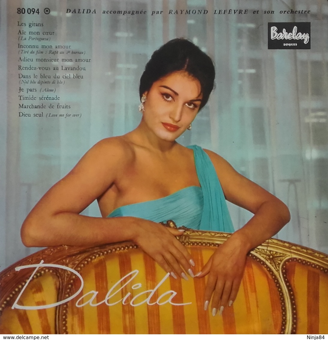 LP 25 CM (10")  Dalida  "  Les Gitans  " - Formats Spéciaux