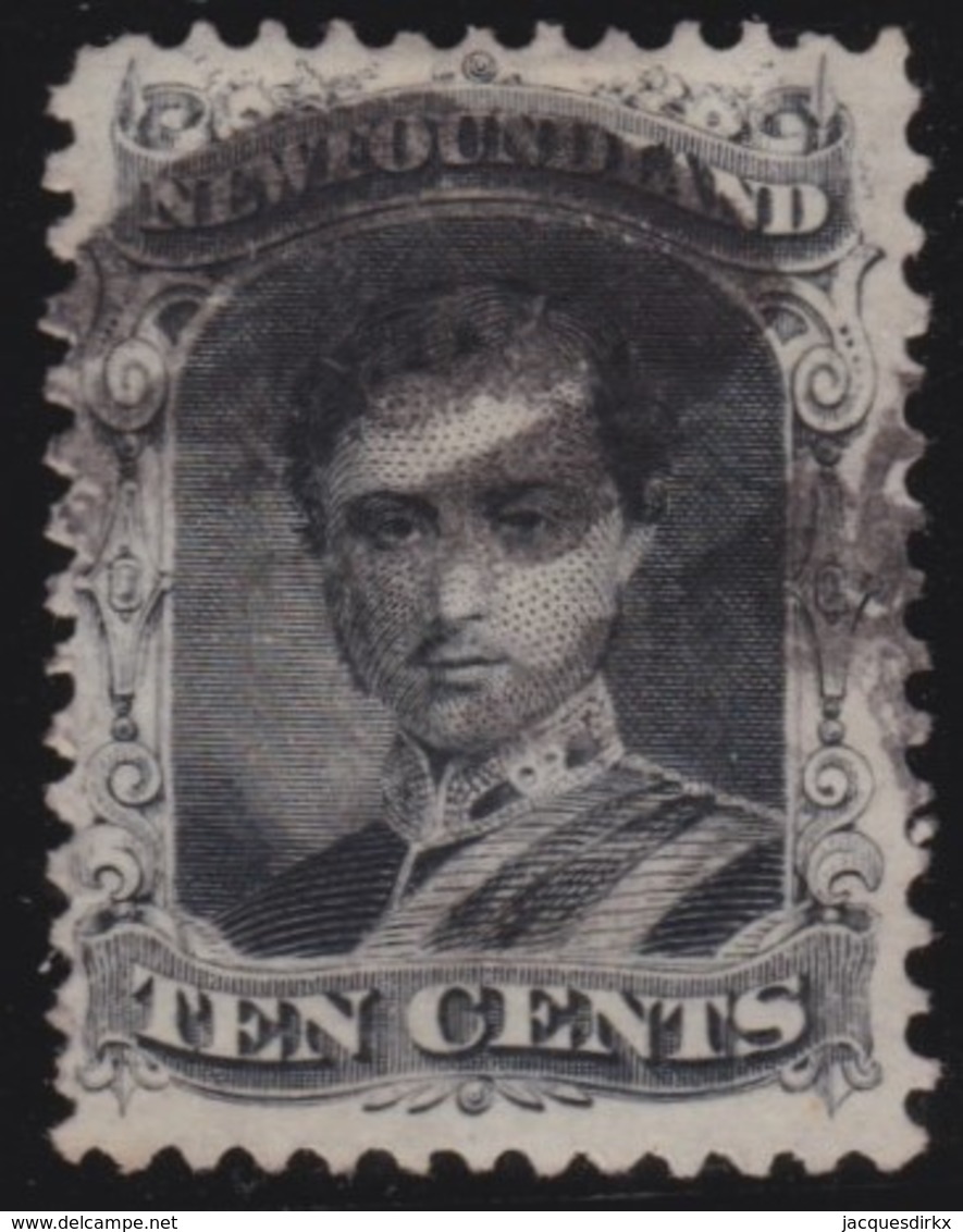 Newfoundland  .    SG   .     27      .       O      .  Gebruikt      .    /   .   Cancelled - 1865-1902