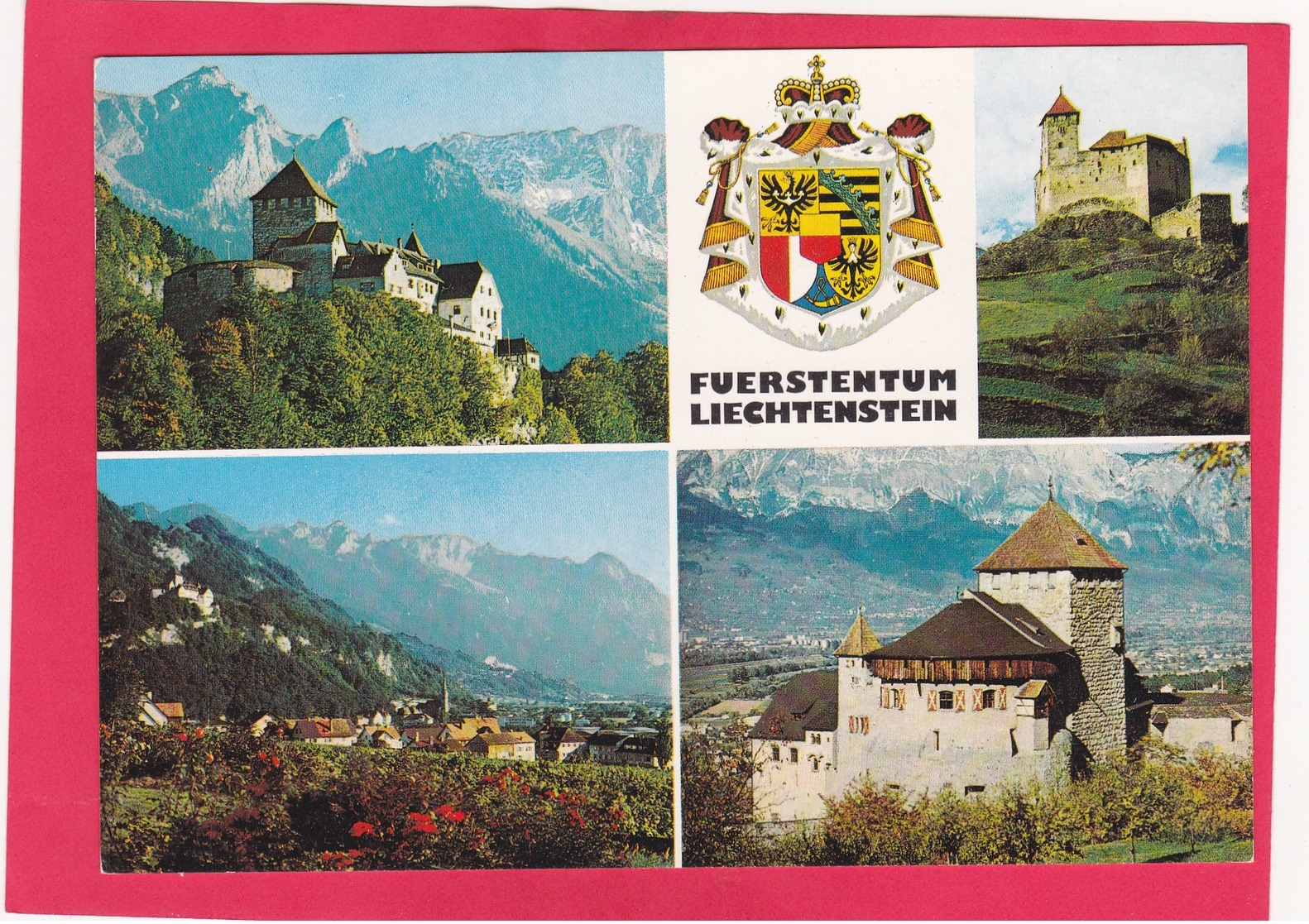 Modern Multi View Post Card Of Liechtenstein ,L44. - Liechtenstein