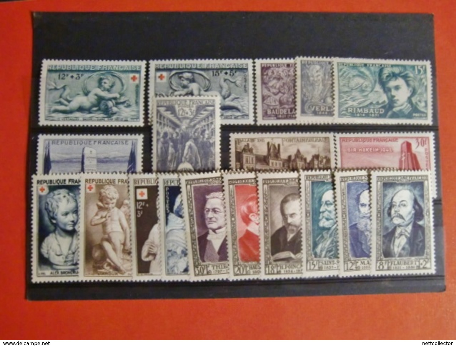 FRANCE COLLECTION SEMI MODERNES NEUFS **/*/ OBLIT. COTE IMPORTANTE MAJ. TB/TTB - Collections