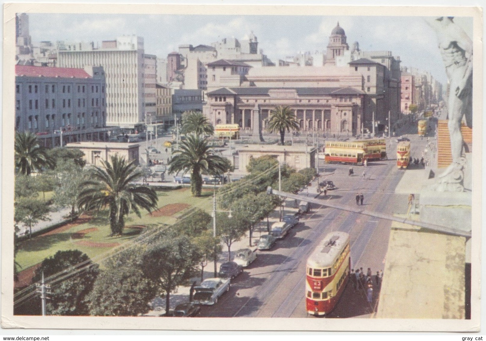 JOHANNESBURG Scenes, Library Gardens, South Africa, 1959 Used Postcard [21775] - Afrique Du Sud
