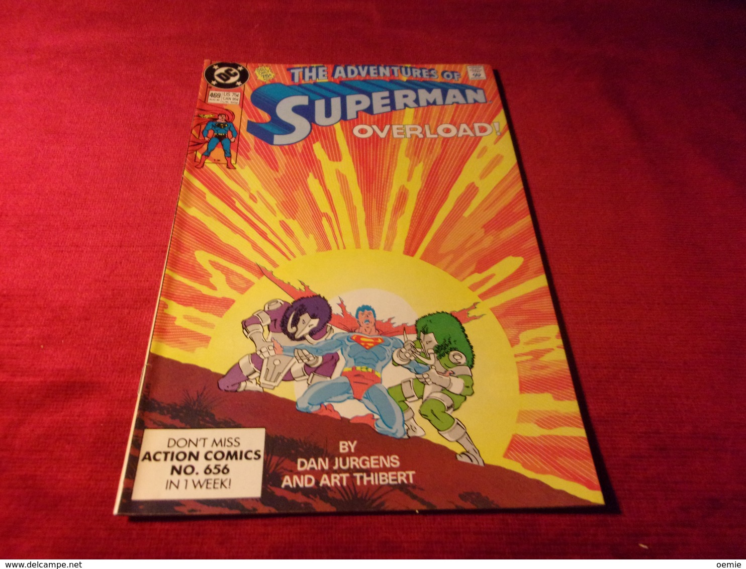 THE ADVENTURES OF  SUPERMAN    No  469 AUG 90 - DC