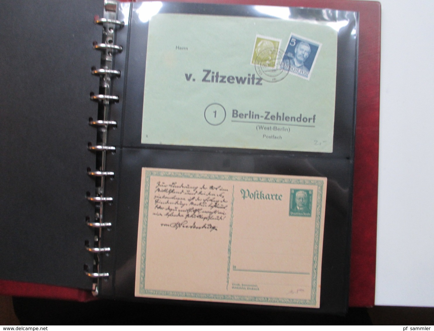 DR ab 1872 - Bund / Berlin Ganzsachen / Sonderbelege. Ungebraucht / gebraucht in 4 sauberen Safe Alben! Knapp 450 Stück!