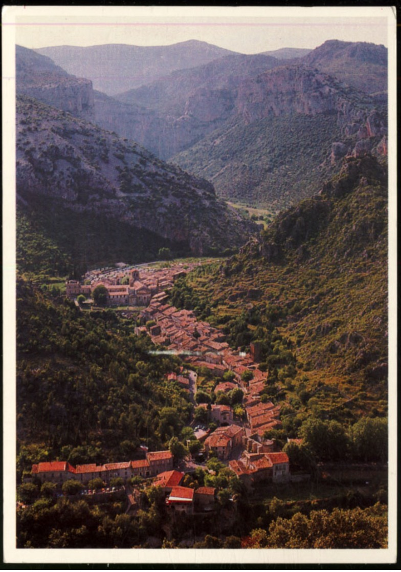 V.1013 .- Languedoc - SAINT-GUILHEM-LE-DESERT .- Le Village Dans Les Gorges Du Verdon - Autres & Non Classés