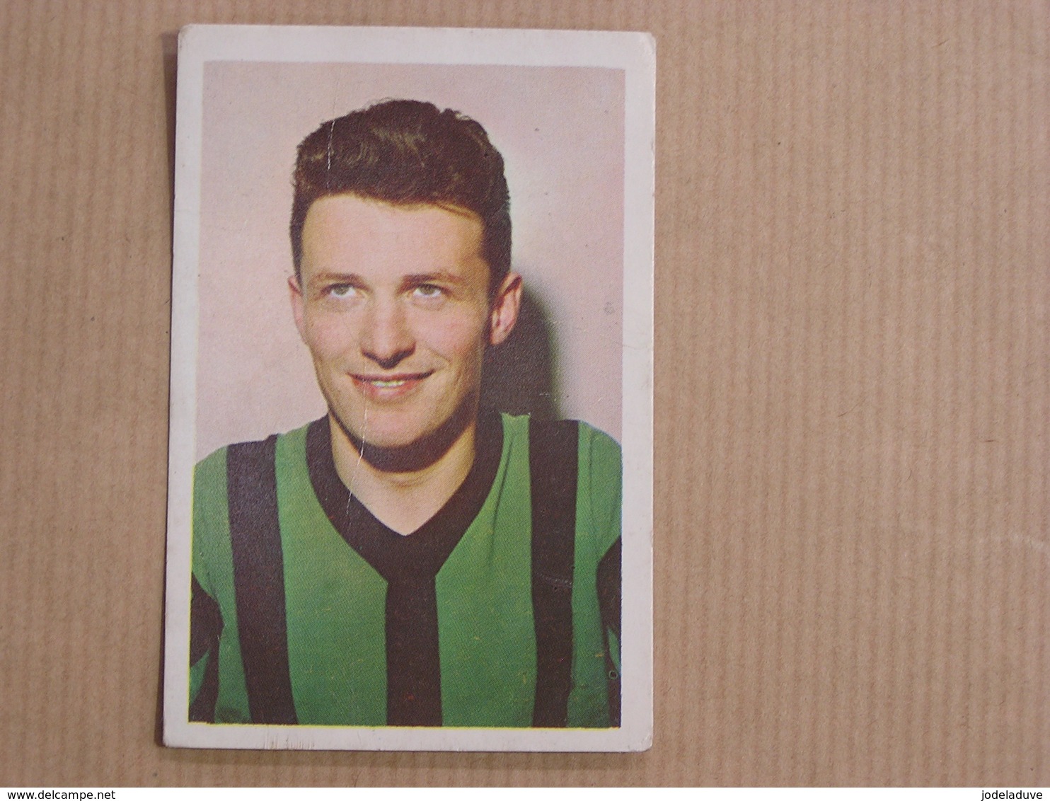 SERRU ROBERT Cercle Brugge CS Football 1 ère Division Belge Belgique Chromo Trading Card Vignette - Andere & Zonder Classificatie