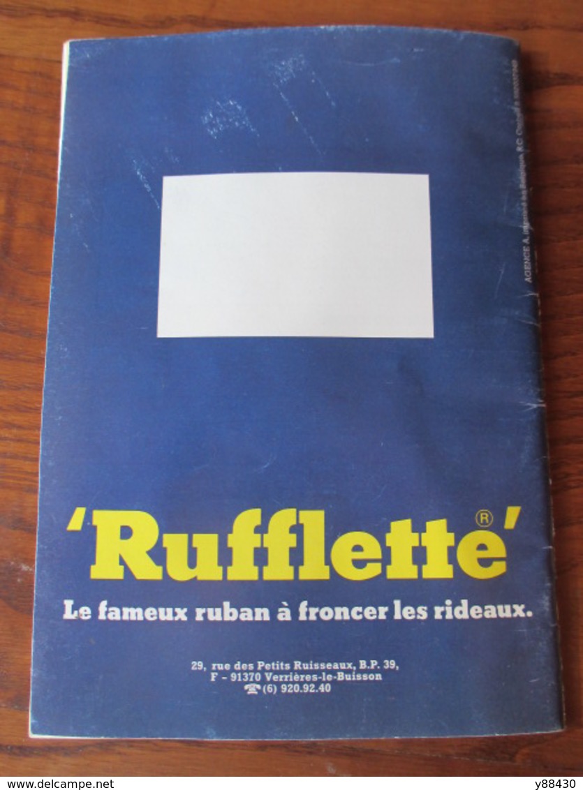 GUIDE POUR REUSSIR VOS RIDEAUX - ""RUFFLETTE"" Le fameux ruban à froncer les rideaux - 32 pages -13 photos