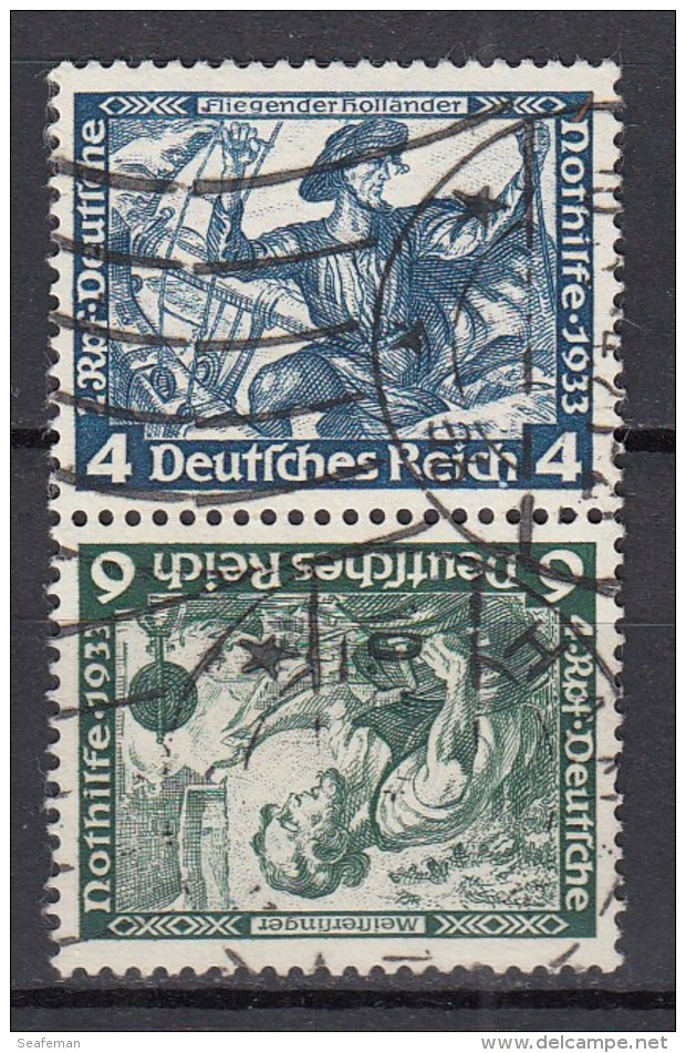 DUITSLAND Samenhangend Michel    SK 19  Used-VF   [d545  ] - Zusammendrucke