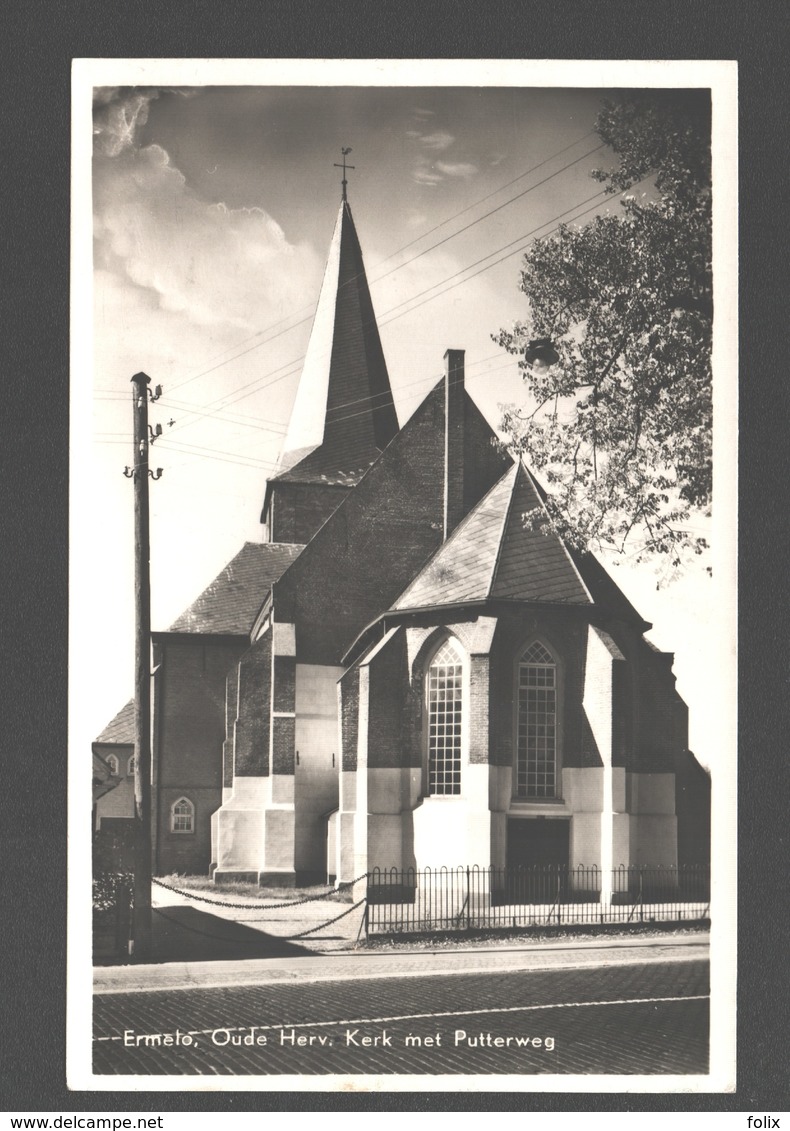 Ermelo - Oude Herv. Kerk Met Puttersweg - Ermelo