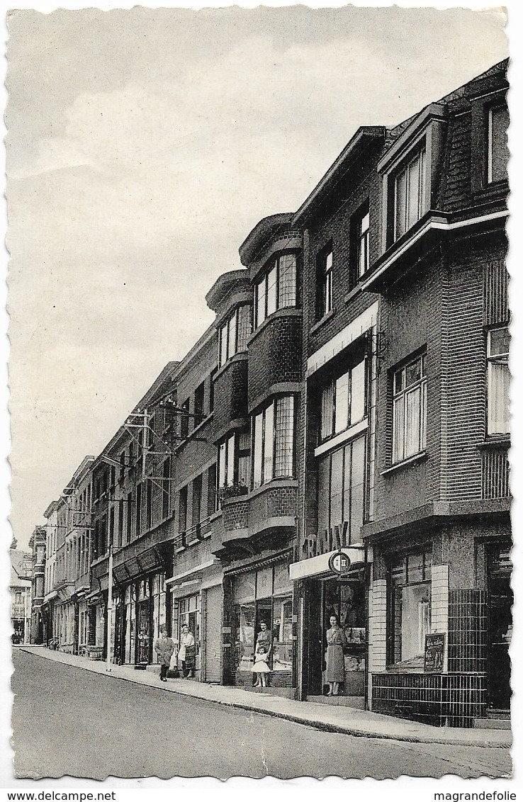 CPA PK  GOSSELIES  RUE MODESTE CORNIL  CARTE ANIMEE - Autres & Non Classés