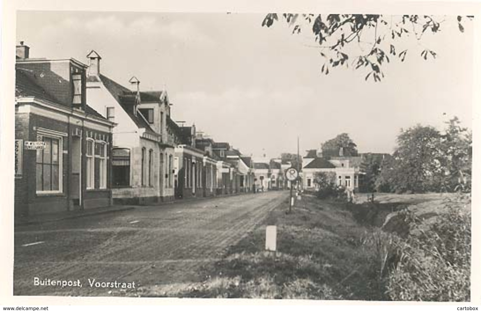 Buitenpost, Voorstraat  (type Fotokaart) - Andere & Zonder Classificatie