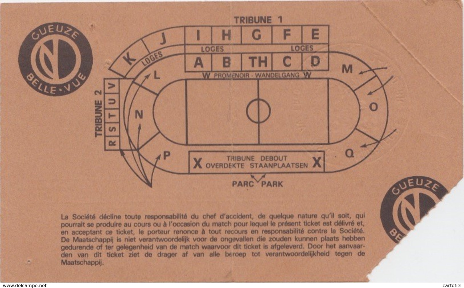 TICKET-VOETBAL-FOOTBALL-R.S.C.ANDERLECHT-F.C.BAYERN MUNCHEN-1/4 FIN COUPE D'EUROPE-19.03.1986-BON ETAT VOYEZ LES 2 SCANS - Tickets - Entradas