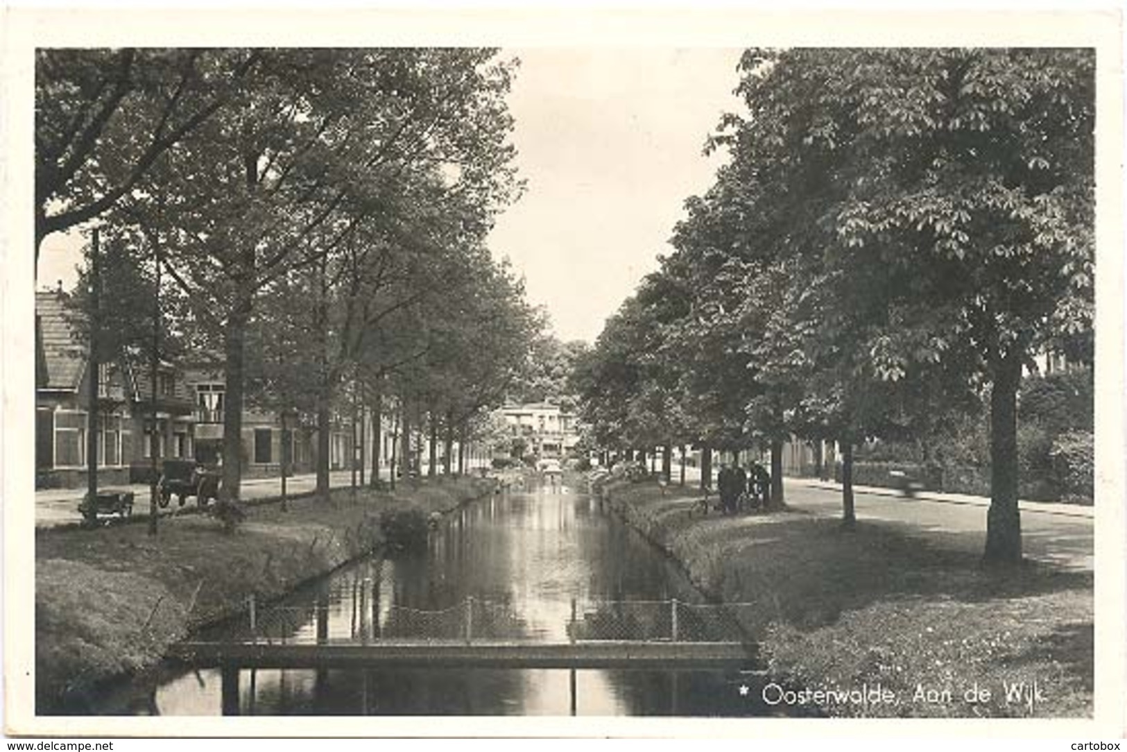 Oosterwolde, Aan De Wijk     (type Fotokaart) - Andere & Zonder Classificatie