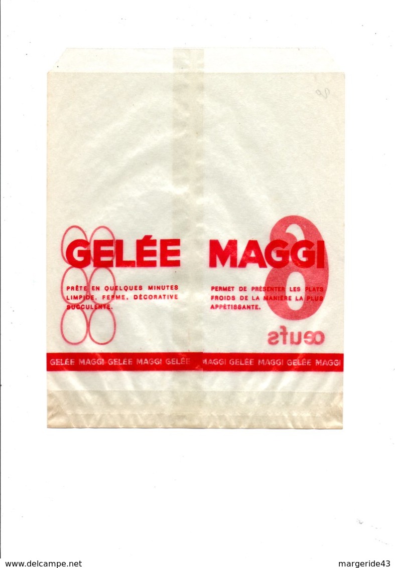 SACHET D'EMBALLAGE GELEE MAGGI - Autres & Non Classés