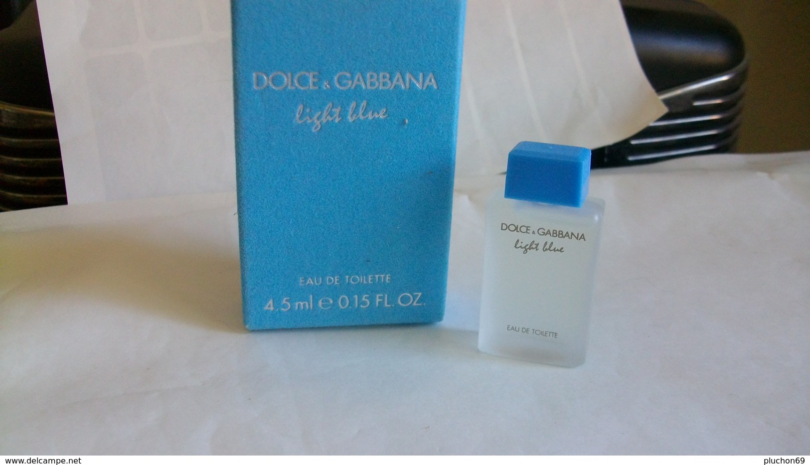 Miniature De Parfum Dolce Et Gabana  "  Light Blue " - Miniaturen Damendüfte (mit Verpackung)