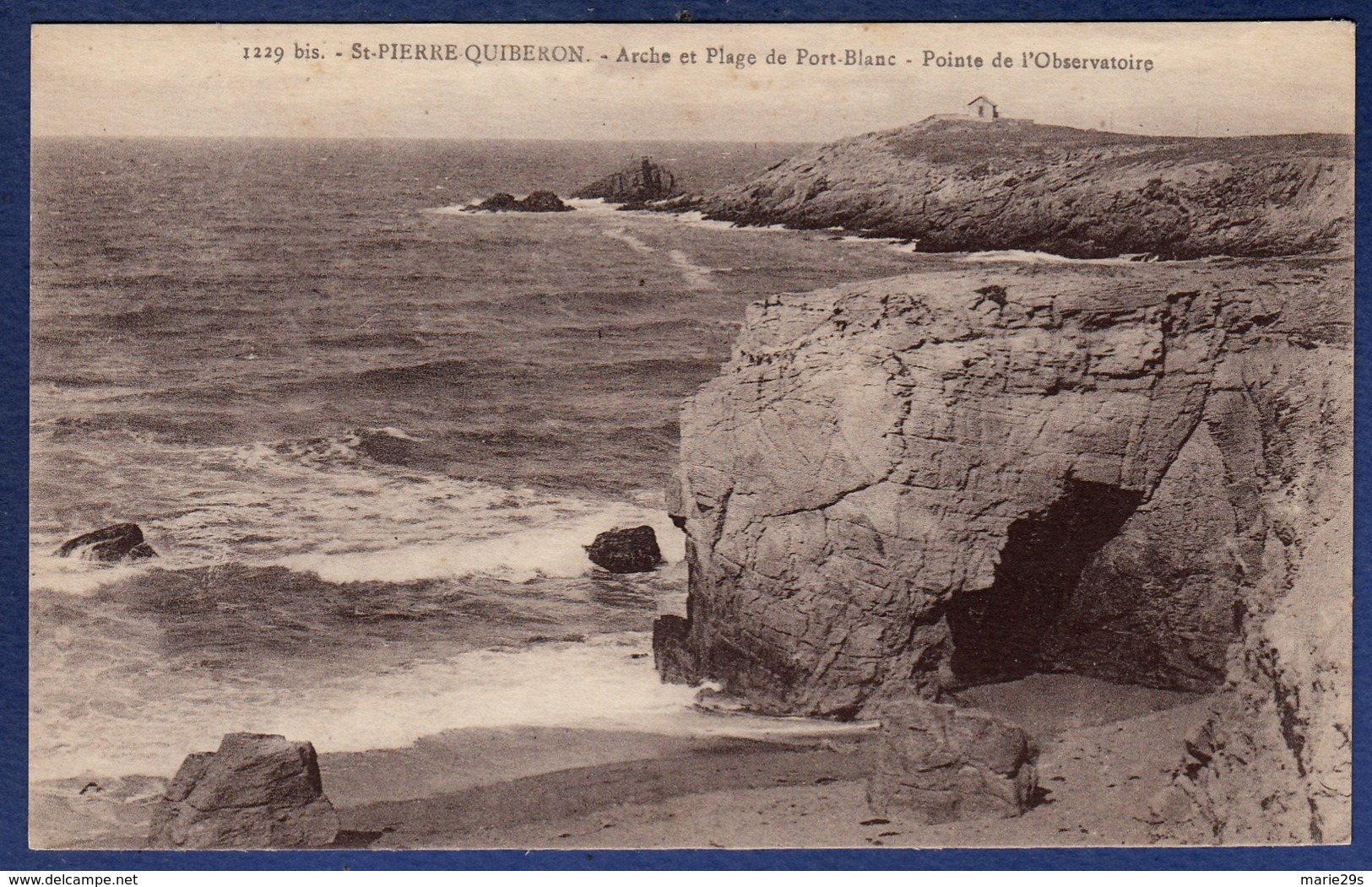 56 SAINT PIERRE QUIBERON Arche Et Plage De Port-Blanc, Pointe De L'observatoire - Autres & Non Classés