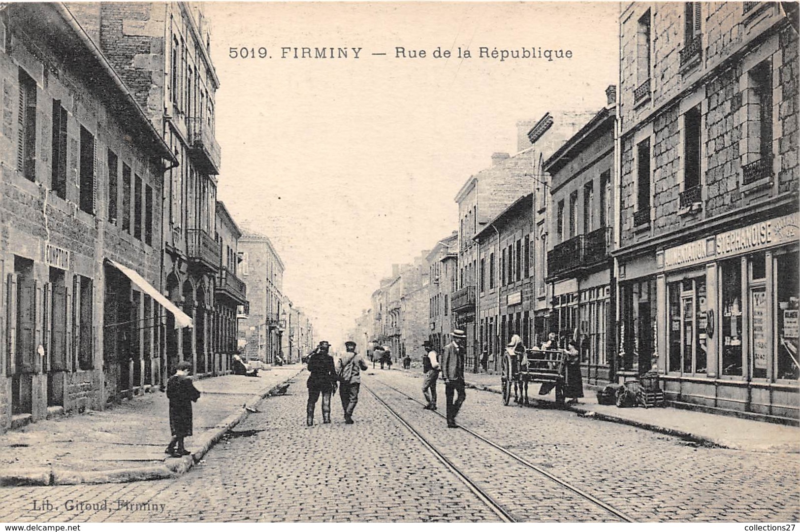 42-FIRMINY-RUE DE LA REPUBLIQUE - Firminy