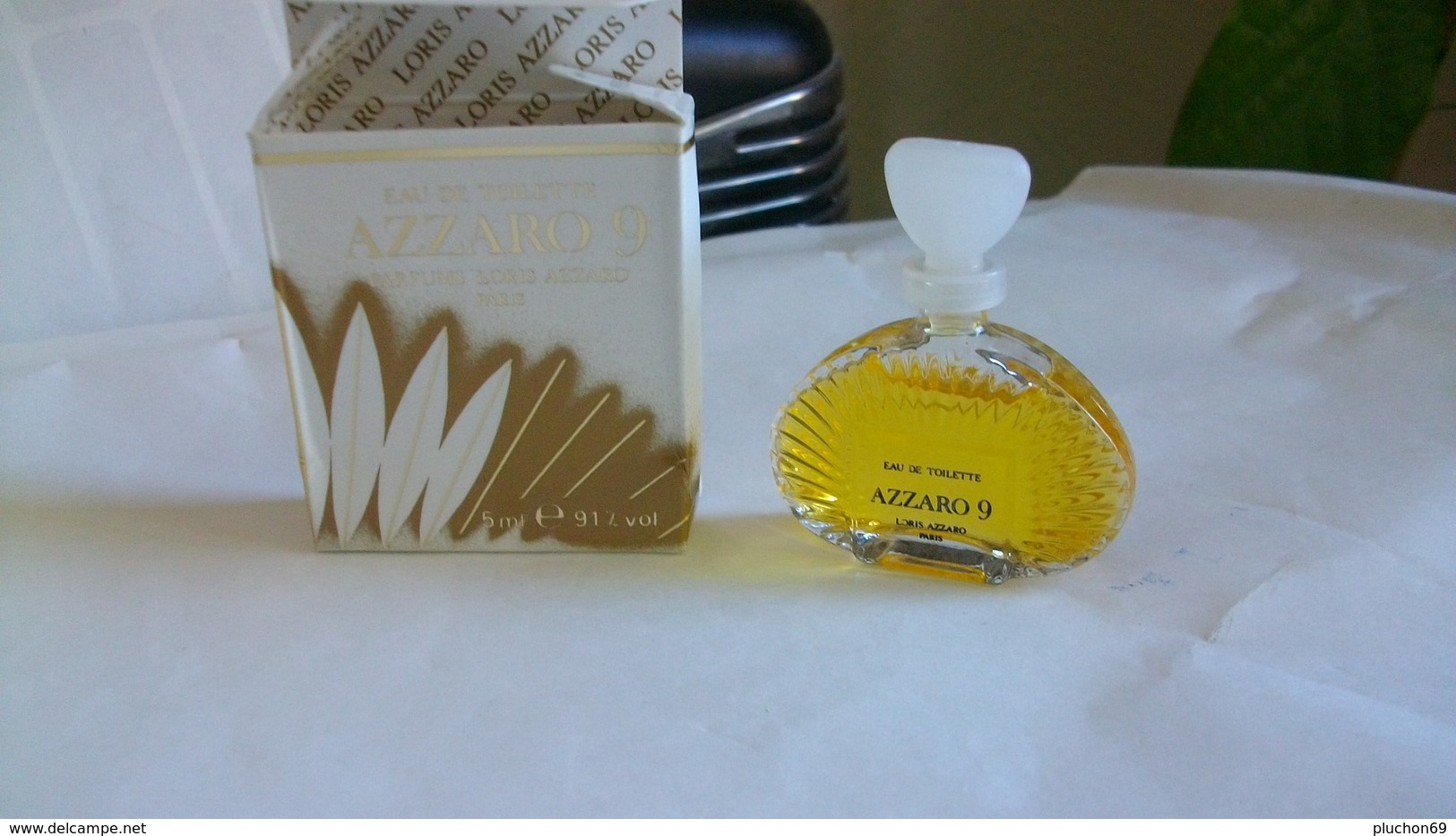 Miniature De Parfum Azzaro   "  Azzaro 9 " Pour Femme - Miniaturen Damendüfte (mit Verpackung)