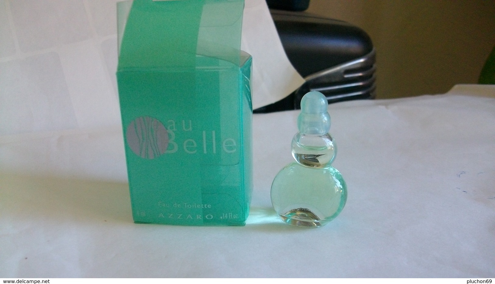 Miniature De Parfum Azzaro   " Eau Belle " Pour Femme - Miniatures Femmes (avec Boite)