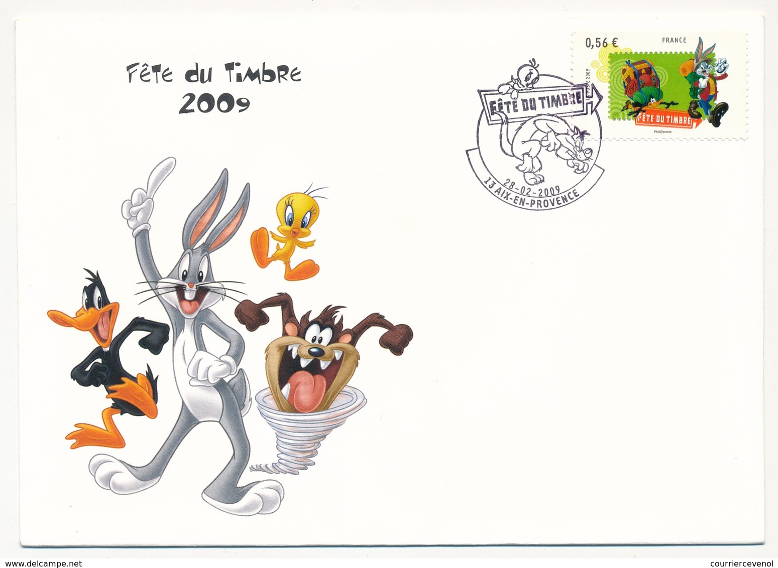 3 Enveloppes - Fête Du Timbre AIX En PROVENCE 2009 - 28.2.2009 - Storia Postale