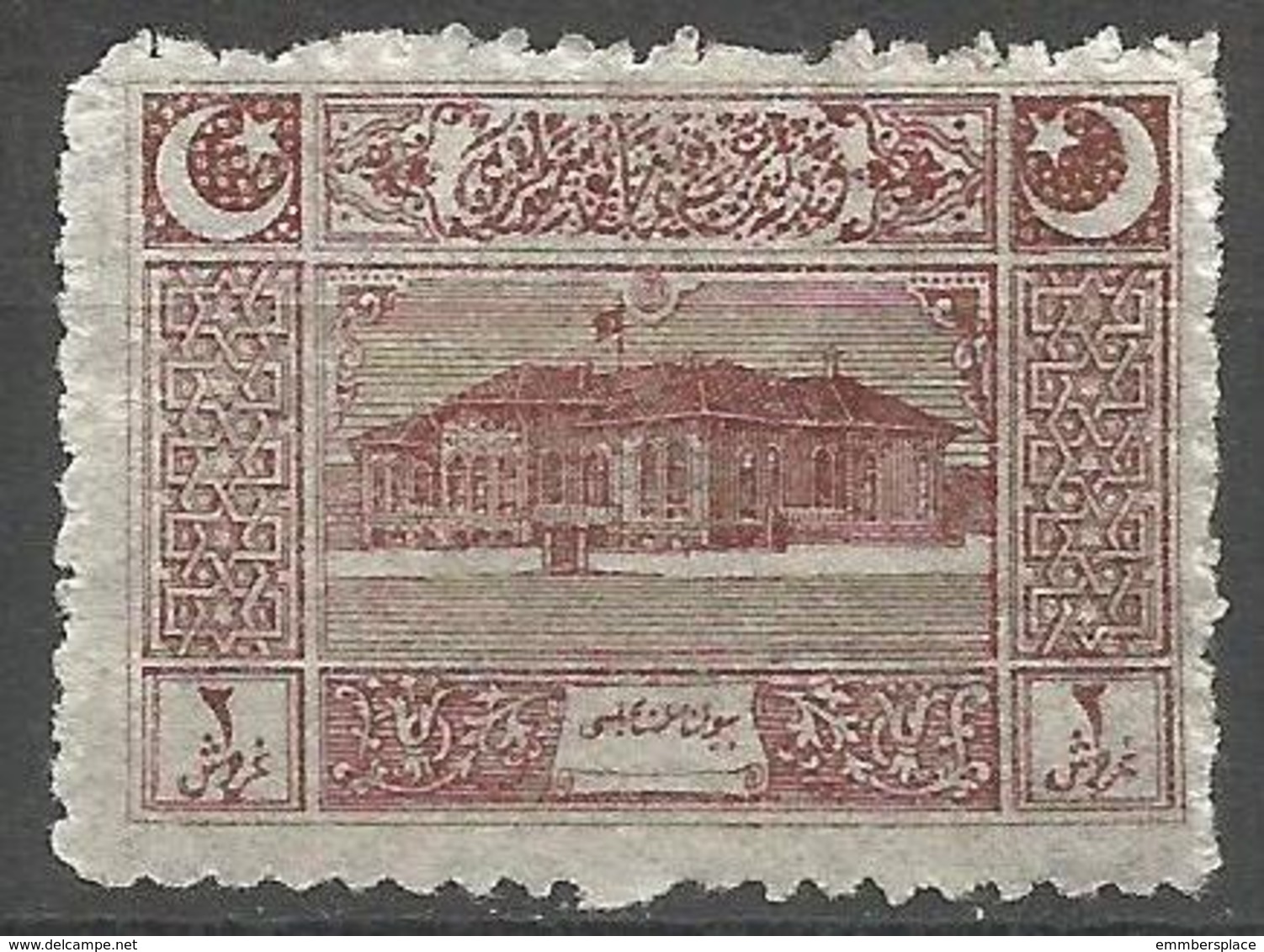 Turkey - 1922  Parliament House 2k MH *     Mi 791  Sc AS102 - Ungebraucht