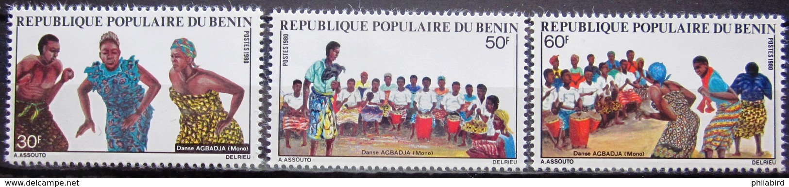 BENIN                N° 494/496                 NEUF** - Bénin – Dahomey (1960-...)