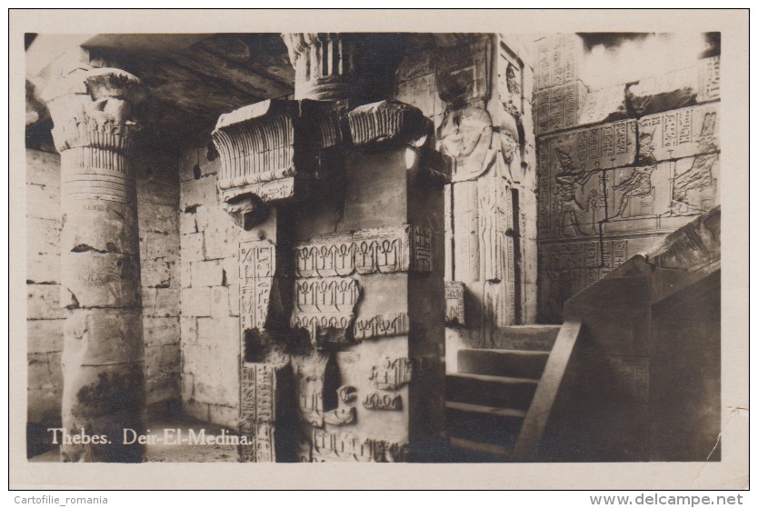 Thebes Waset Uncirculated Postcard (ask For Verso / Demander Le Verso) - Other & Unclassified