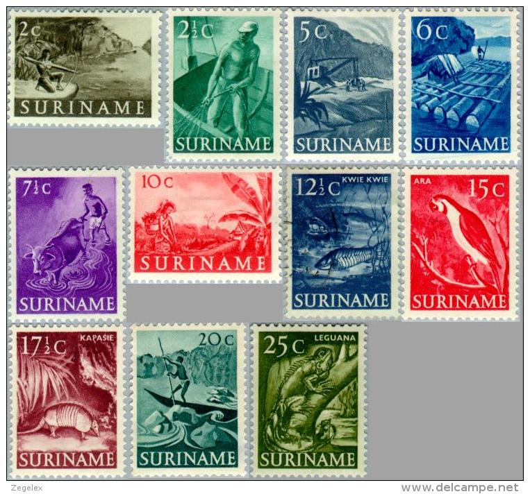 Suriname 1953 Inheemse Voorstellingen - NVPH 297 MH* Ongestempeld, Hinged - Suriname ... - 1975