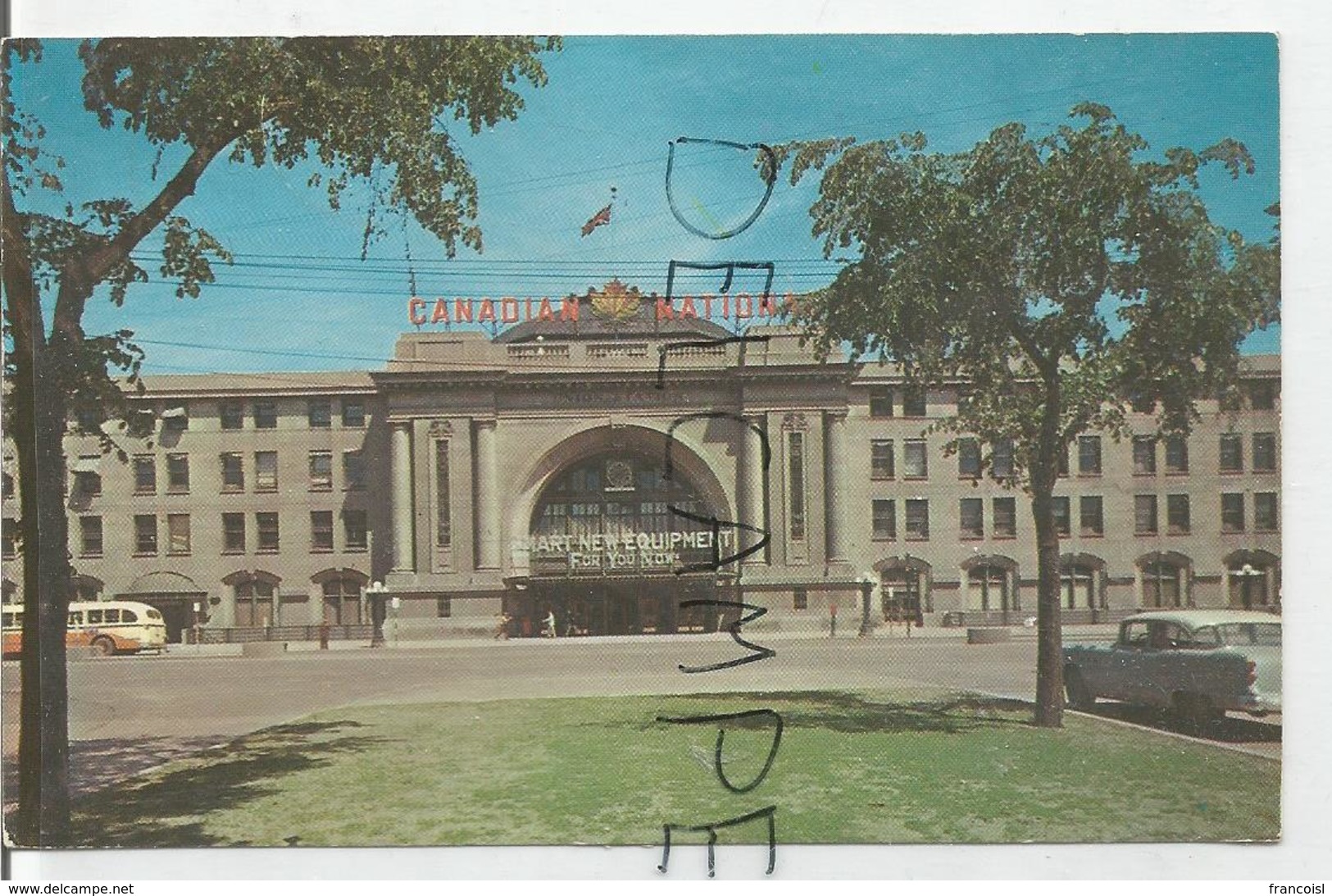 The Canadian National Railway Station. - Winnipeg