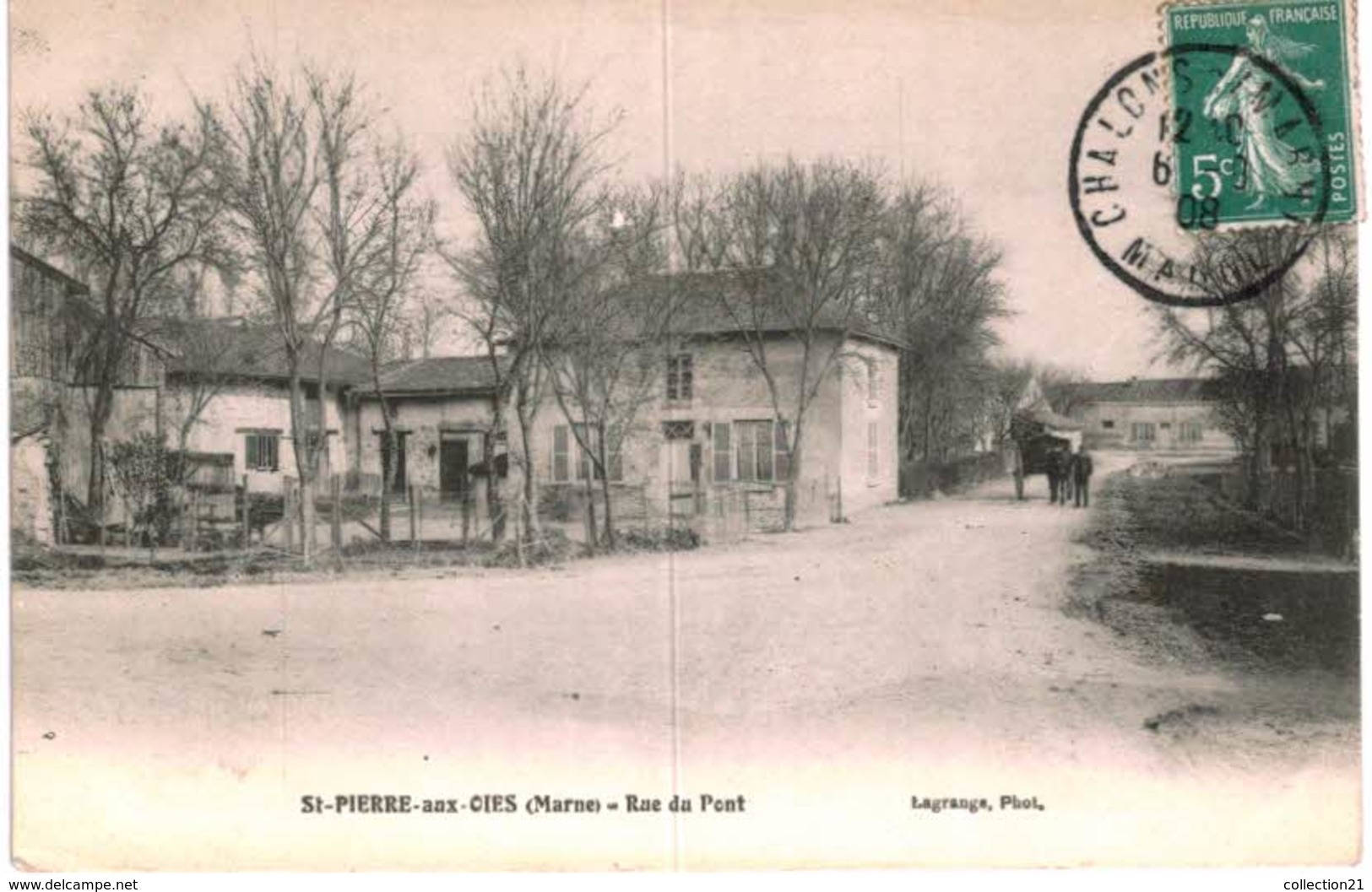 SAINT PIERRE AUX OIES ..... RUE DU PONT - Autres & Non Classés