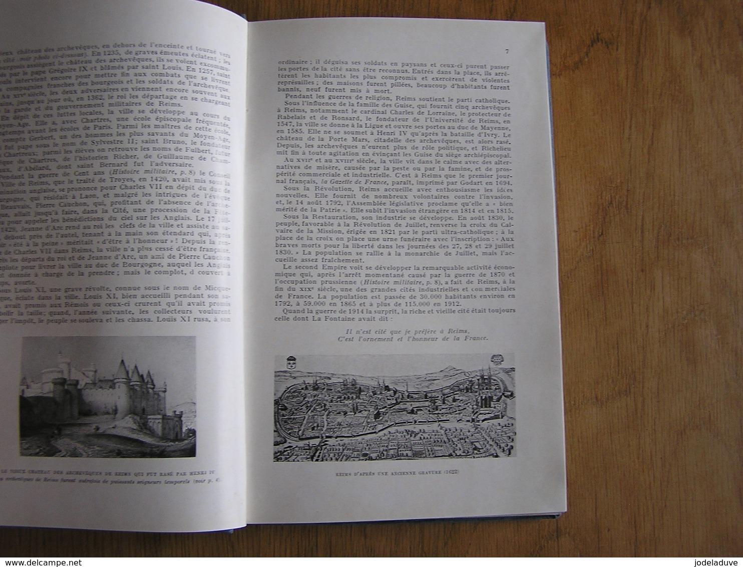 REIMS ET LES BATAILLES POUR REIMS 1914 1918 Guide Illustré Michelin Champs De Bataille Régionalisme Guerre 14 18 Poilus - Guerre 1914-18