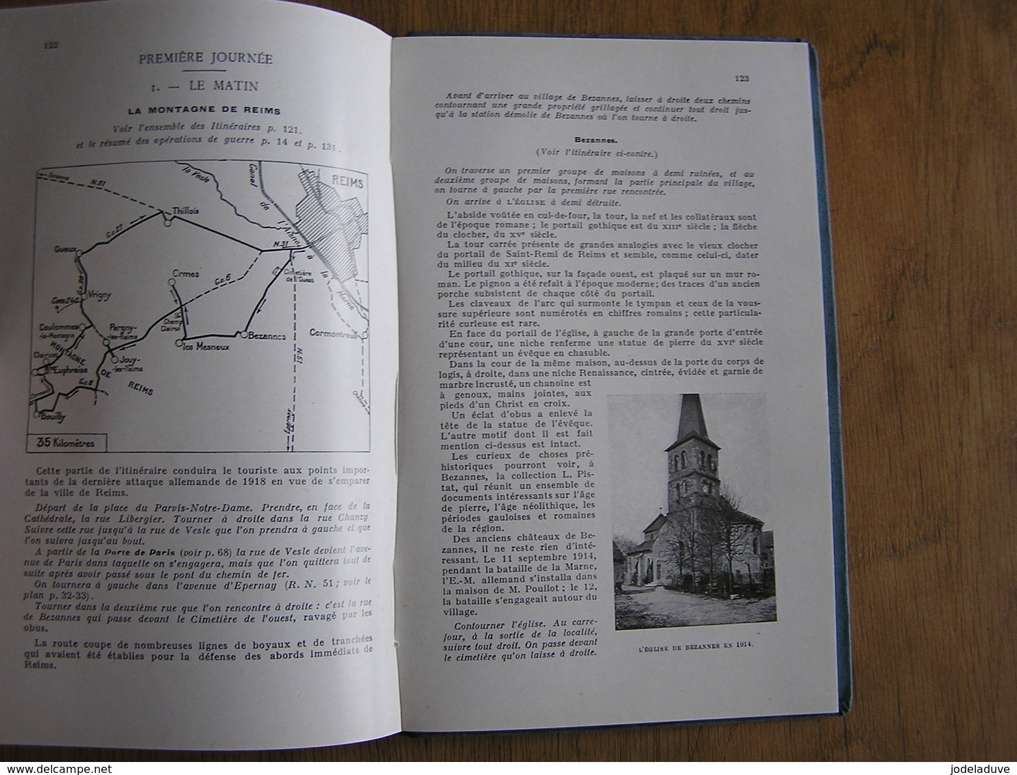 REIMS ET LES BATAILLES POUR REIMS 1914 1918 Guide Illustré Michelin Champs de Bataille Régionalisme Guerre 14 18 Poilus