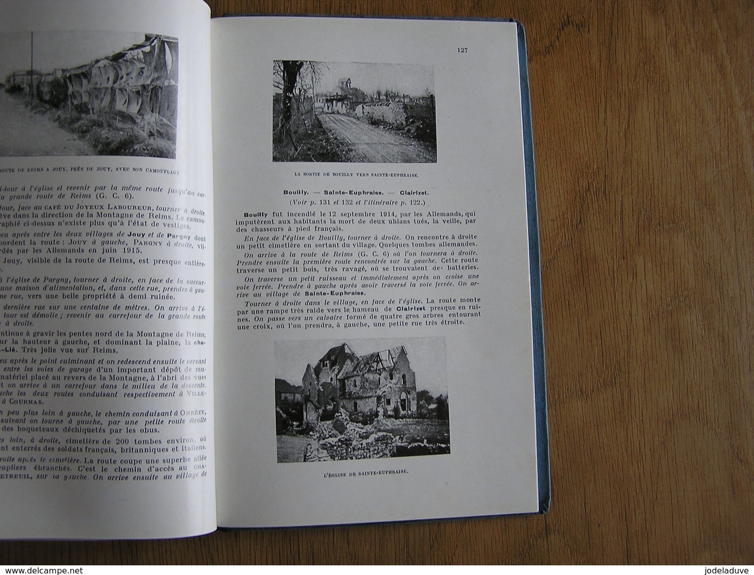 REIMS ET LES BATAILLES POUR REIMS 1914 1918 Guide Illustré Michelin Champs de Bataille Régionalisme Guerre 14 18 Poilus