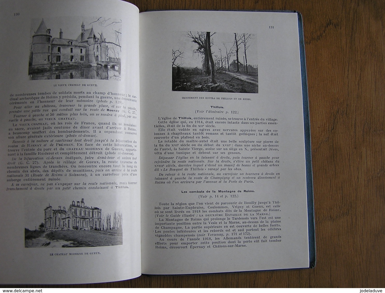 REIMS ET LES BATAILLES POUR REIMS 1914 1918 Guide Illustré Michelin Champs de Bataille Régionalisme Guerre 14 18 Poilus