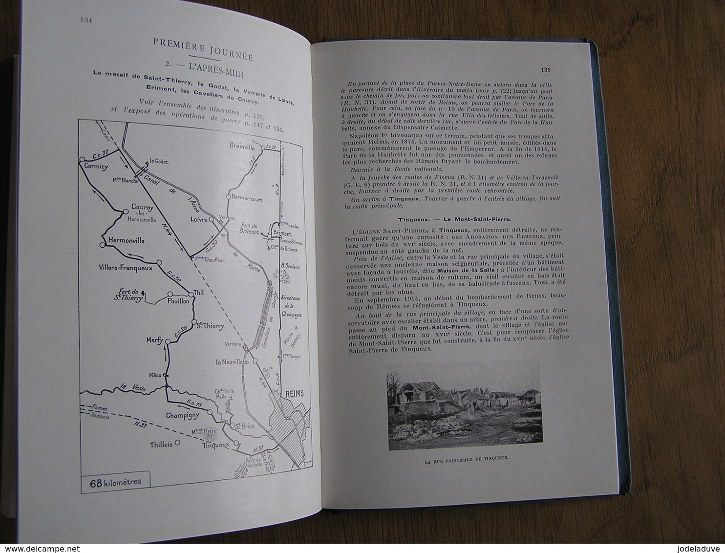 REIMS ET LES BATAILLES POUR REIMS 1914 1918 Guide Illustré Michelin Champs de Bataille Régionalisme Guerre 14 18 Poilus