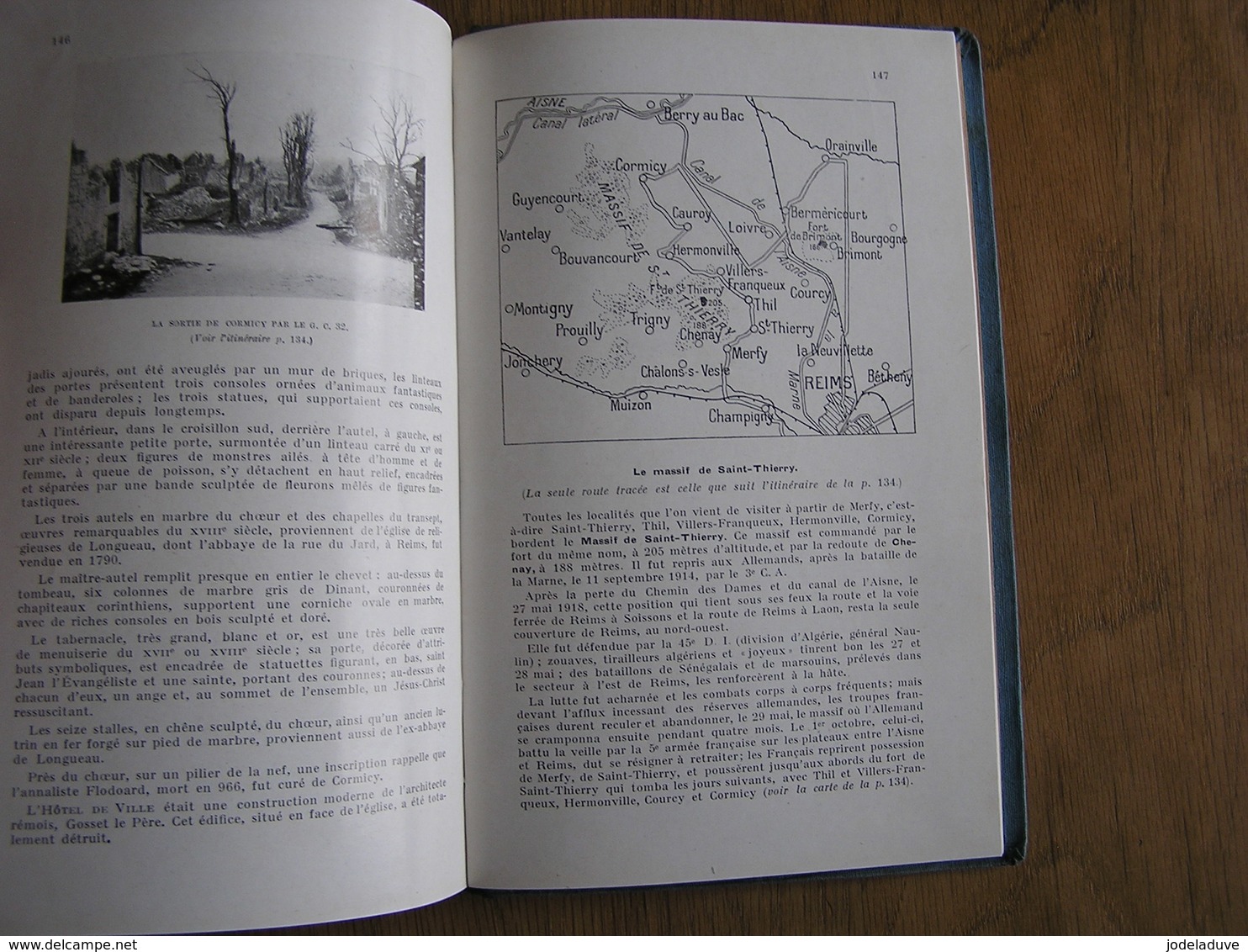 REIMS ET LES BATAILLES POUR REIMS 1914 1918 Guide Illustré Michelin Champs de Bataille Régionalisme Guerre 14 18 Poilus