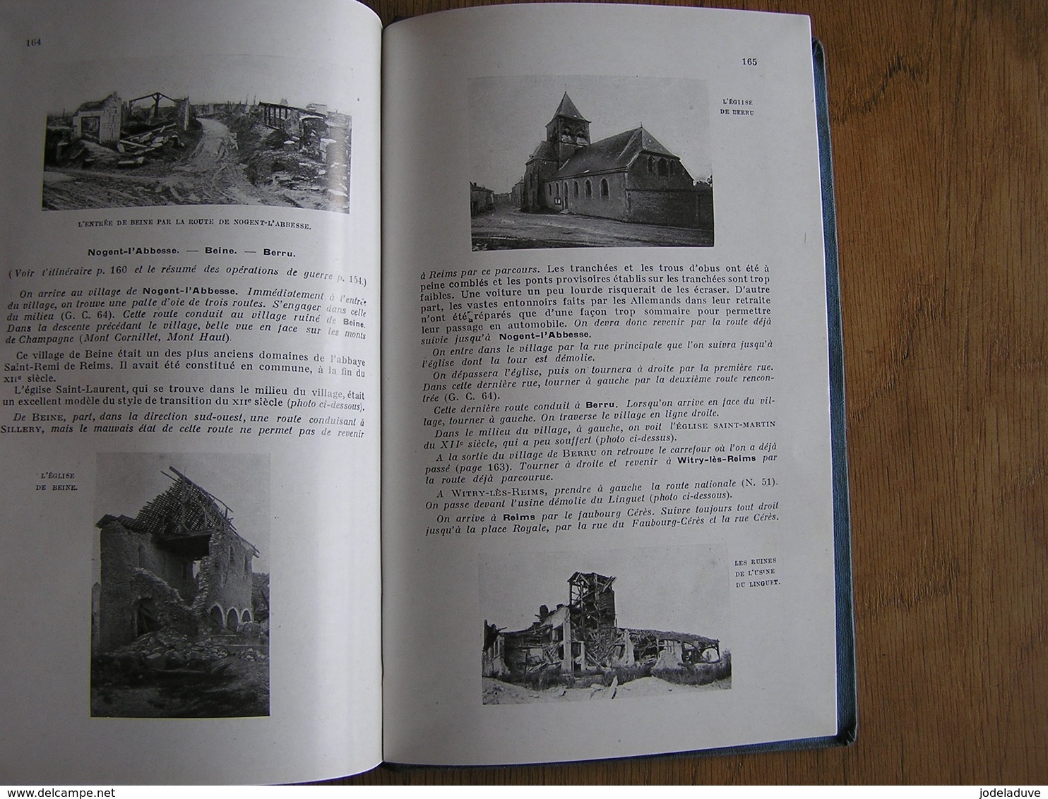 REIMS ET LES BATAILLES POUR REIMS 1914 1918 Guide Illustré Michelin Champs de Bataille Régionalisme Guerre 14 18 Poilus