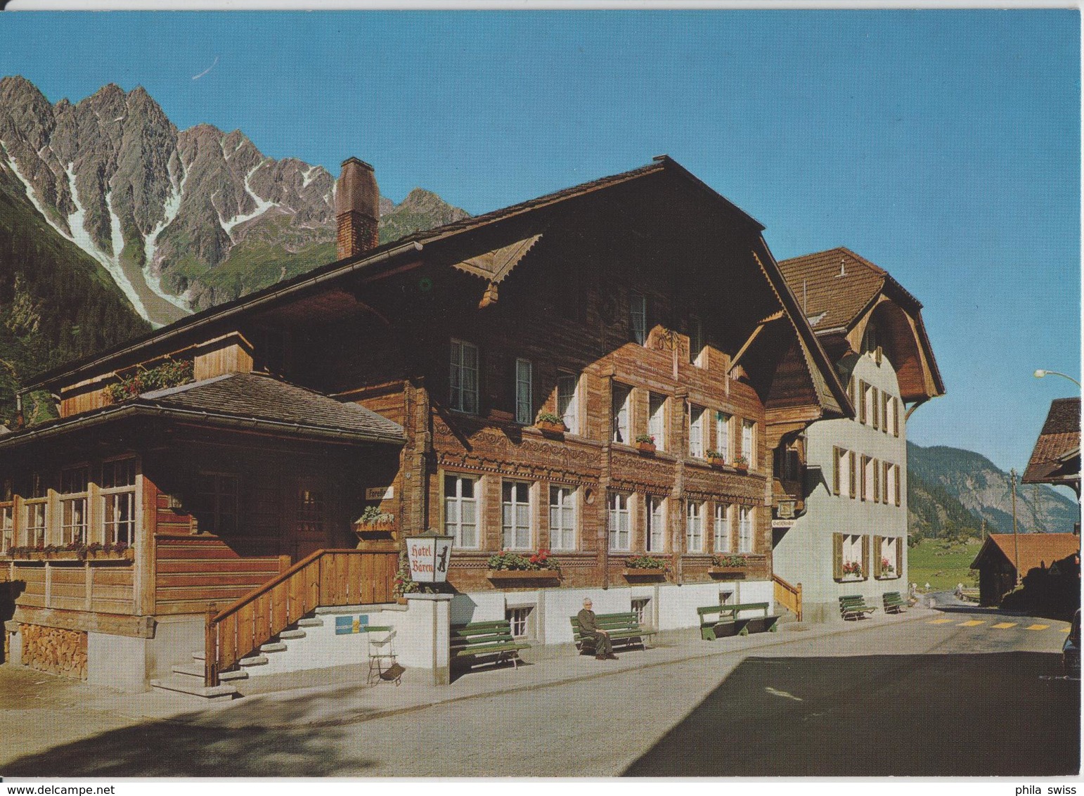 Hotel Bären, 3864 Guttannen, Fam. Rufibach - Photo: R. Würgler - Guttannen